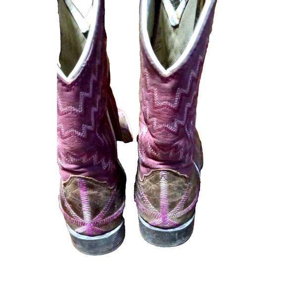 Ariat Girls‎ Twisted Tycoon cowgirl Boots Size  12.5 - Picture 3 of 4
